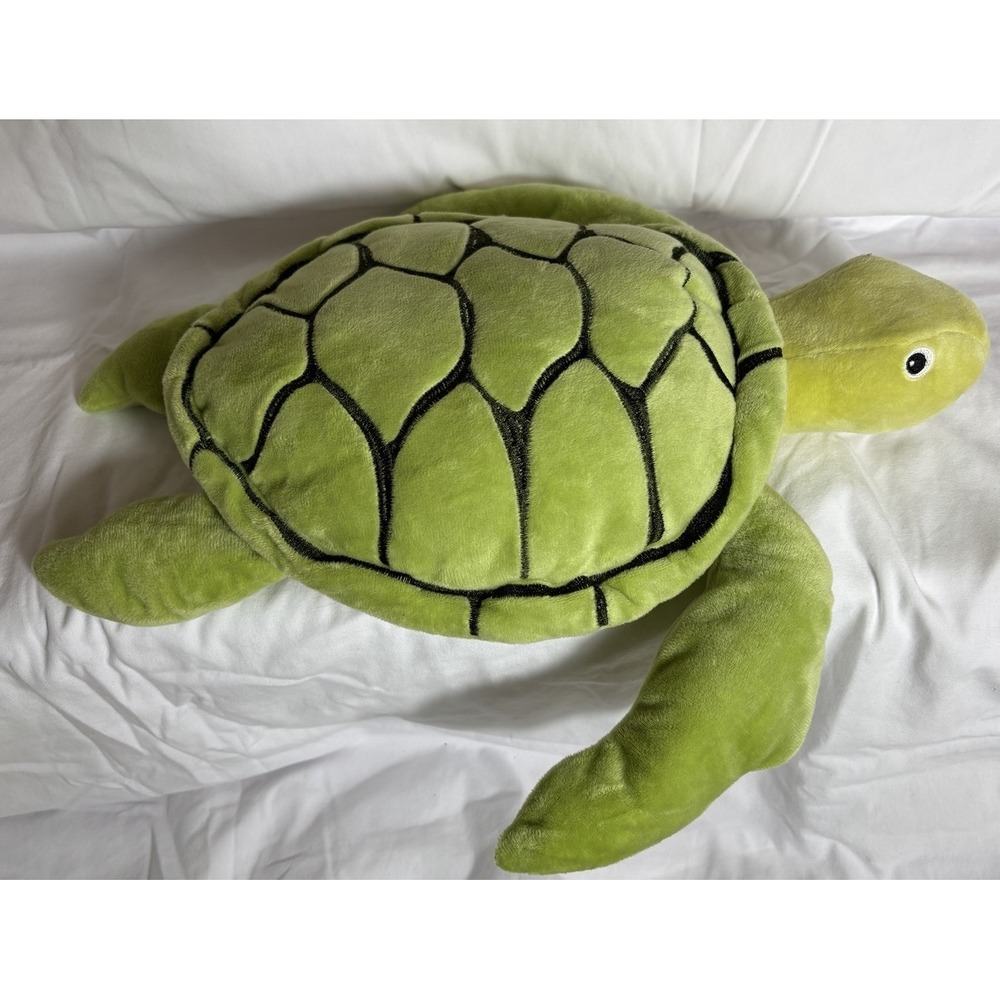 IKEA Blavingad Sea Turtle Plush Green Stuffed Animal Soft Toy 17 Inch 205.221.13
